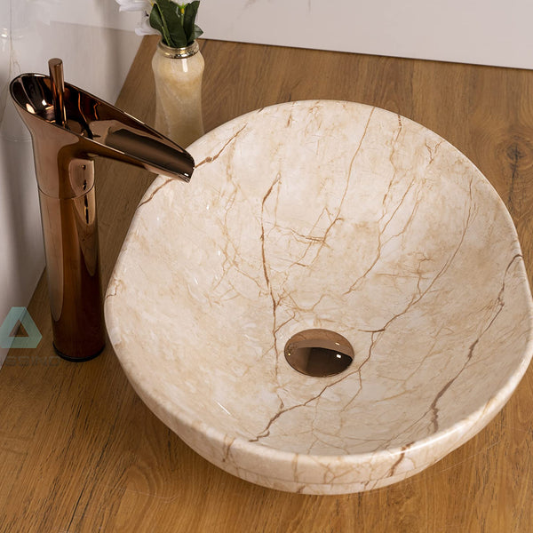 Premium Designer Table top Wash Basin (18X14X6 In) BTT-1081