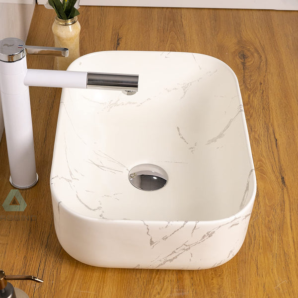 Premium Designer Table top/Counter top Wash Basin/Vessel sink (16x12x6 In) BTT-1270
