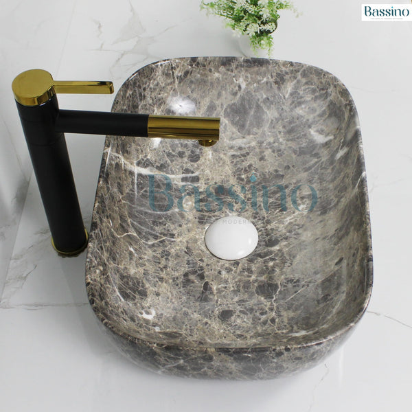 Premium Designer Table top/Counter top Wash Basin/Vessel sink (18x13x5.5 In) BTT-1025-IN