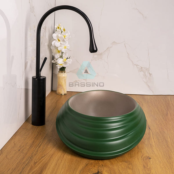 Premium Designer Table top Wash Basin (19x13x5 In) BTT-1263
