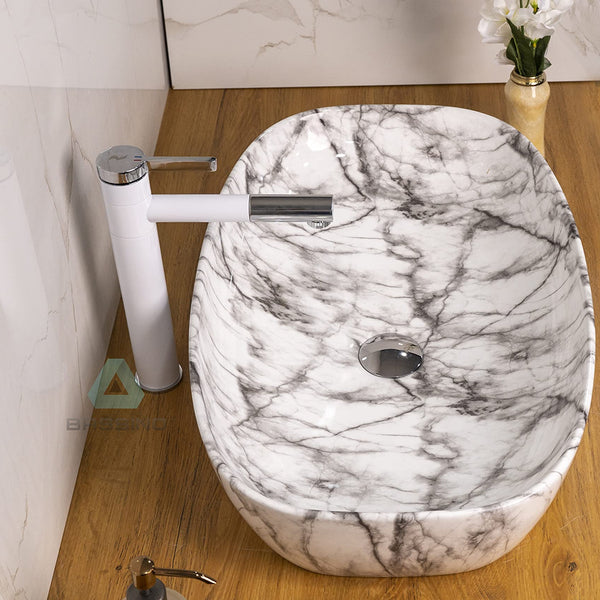 Premium Designer Table top/Counter top Wash Basin/Vessel sink (24x15x6 In)BTT-1365