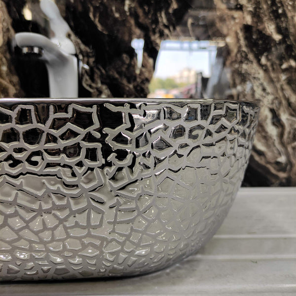 Premium Designer Table top/Counter top Wash Basin/Vessel sink (18x13x5.5 In) BTT-1100