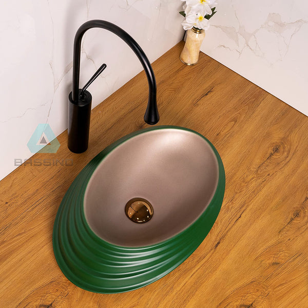 Premium Designer Table top Wash Basin (19x13x5 In) BTT-1263