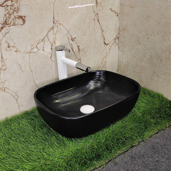 Premium Designer Table top/Counter top Wash Basin/Vessel sink (18x13x5.5 In) BTT-0199