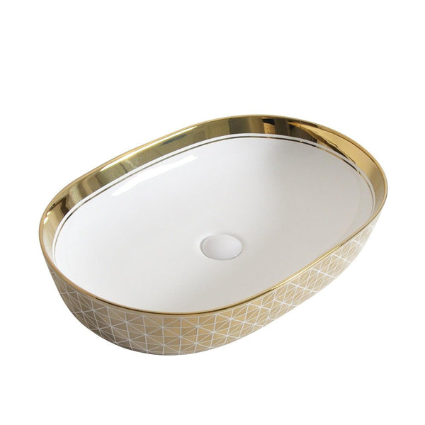 Premium Designer Table top/Counter top Wash Basin/Vessel sink (24X16X5 In)BTT-1666